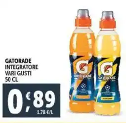 Deco Supermercati Gatorade integratore vari gusti offerta