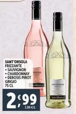 Deco Supermercati Sant'orsola frizzante offerta