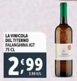 Deco Supermercati La vinicola del titerno falanghina IGT offerta