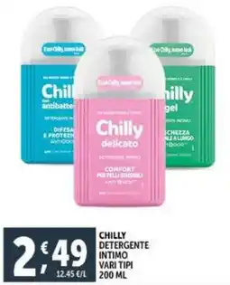Deco Supermercati Chilly detergente intimo vari tipi offerta