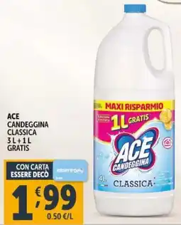 Deco Supermercati Ace candeggina classica offerta