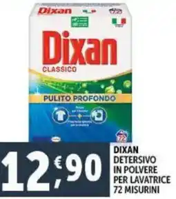 Deco Supermercati Dixan detersivo in polvere per lavatrice offerta