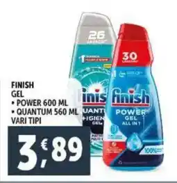 Deco Supermercati Finish gel offerta