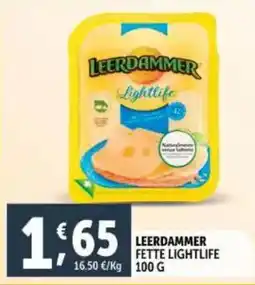 Deco Supermercati Leerdammer fette lightlife offerta
