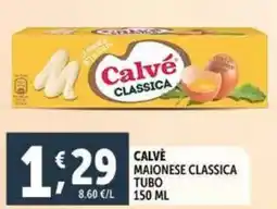 Deco Supermercati Calve maionese classica tubo offerta