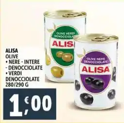 Deco Supermercati Alisa olive offerta