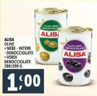 Deco Supermercati Alisa olive offerta