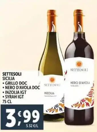 Deco Supermercati Settesoli sicilia offerta