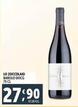 Deco Supermercati Lo zoccolaio barolo DOCG offerta