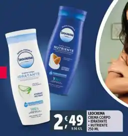 Deco Supermercati Leocrema crema corpo offerta
