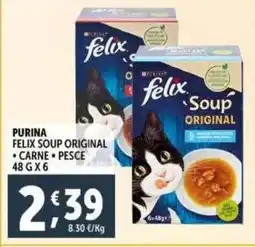 Deco Supermercati Purina felix soup original offerta