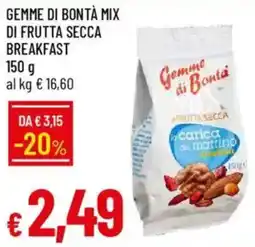 Galassia Gemme di bontà mix di frutta secca breakfast offerta