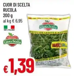 Cuor di scelta rucola Cuora Scella
