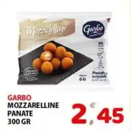 Premium Supermercati Garbo mozzarelline panate offerta