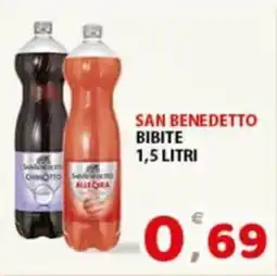 Premium Supermercati San benedetto bibite offerta