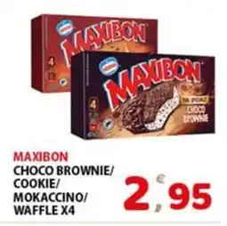Premium Supermercati Maxibon choco brownie/ cookie/ mokaccino/ waffle x4 offerta