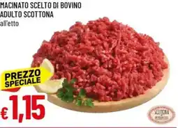Galassia Macinato scelto di bovino adulto scottona offerta