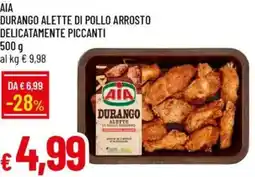 Galassia Aia durango alette di pollo arrosto delicatamente piccanti offerta