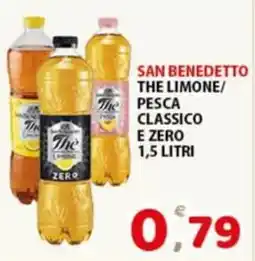 Premium Supermercati San benedetto the limone/ pesca classico e zero offerta