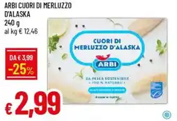 Galassia Arbi cuori di merluzzo d'alaska offerta