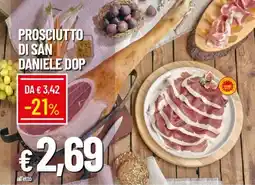 Galassia Prosciutto di san daniele DOp offerta