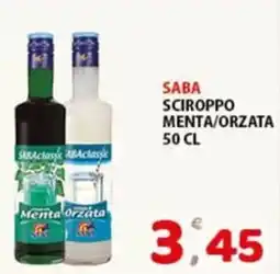 Premium Supermercati Saba sciroppo menta/orzata offerta