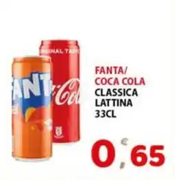 Premium Supermercati Fanta/ coca cola classica lattina offerta
