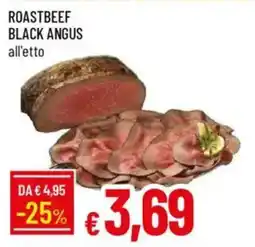 Galassia Roastbeef black ANGUS offerta