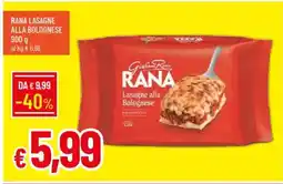 Galassia Rana lasagne alla bolognese offerta