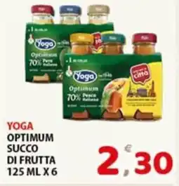 Premium Supermercati Yoga optimum succo di frutta offerta