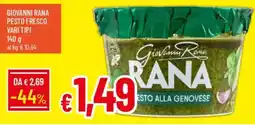 Galassia Giovanni rana pesto fresco vari tipi offerta