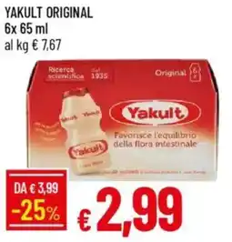 Galassia Yakult original offerta