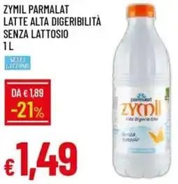 Galassia Zymil parmalat latte alta digeribilità senza lattosio offerta