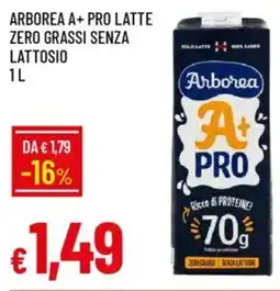 Galassia Arborea a+ pro latte zero grassi senza lattosio offerta