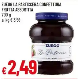 Galassia Zuegg la pasticcera confettura frutta assortita offerta