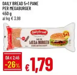 Galassia Daily bread 5+1 pane per megaburger offerta
