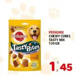 Premium Supermercati Pedigree chewy cubes tasty mix offerta