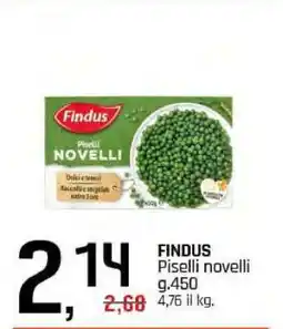 Famila Findus Piselli Novelli offerta
