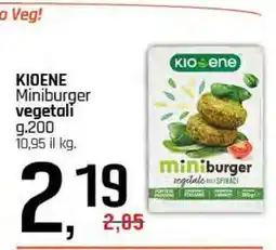 Famila KIOENE Miniburger vegetali offerta