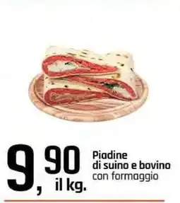 Famila Piadine di suino e bovino con formaggio offerta