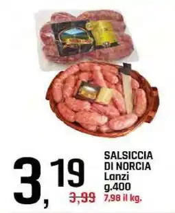 Famila SALSICCIA DI NORCIA offerta