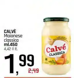 Famila Calvé Maionese Classica offerta