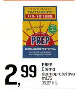 Famila Prep Crema dermoprotettiva offerta