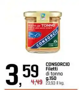 Famila Consorcio Filetti di tonno offerta