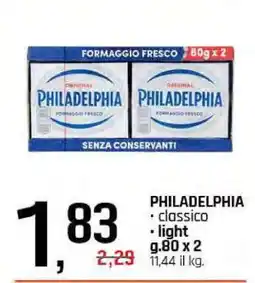 Famila Philadelphia offerta