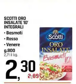 Famila SCOTTI ORO INSALATE 10' INTEGRALI offerta