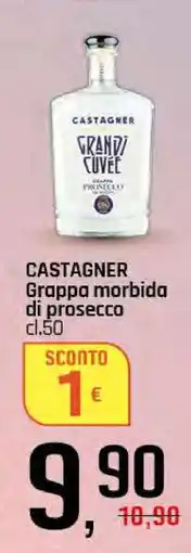 Famila CASTAGNER Grappa morbida di prosecco offerta