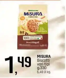 Famila MISURA Biscotti offerta