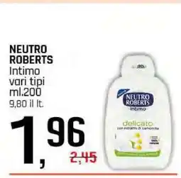 Famila NEUTRO ROBERTS offerta