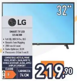 Unieuro LG SMART TV LED 32L06300 offerta